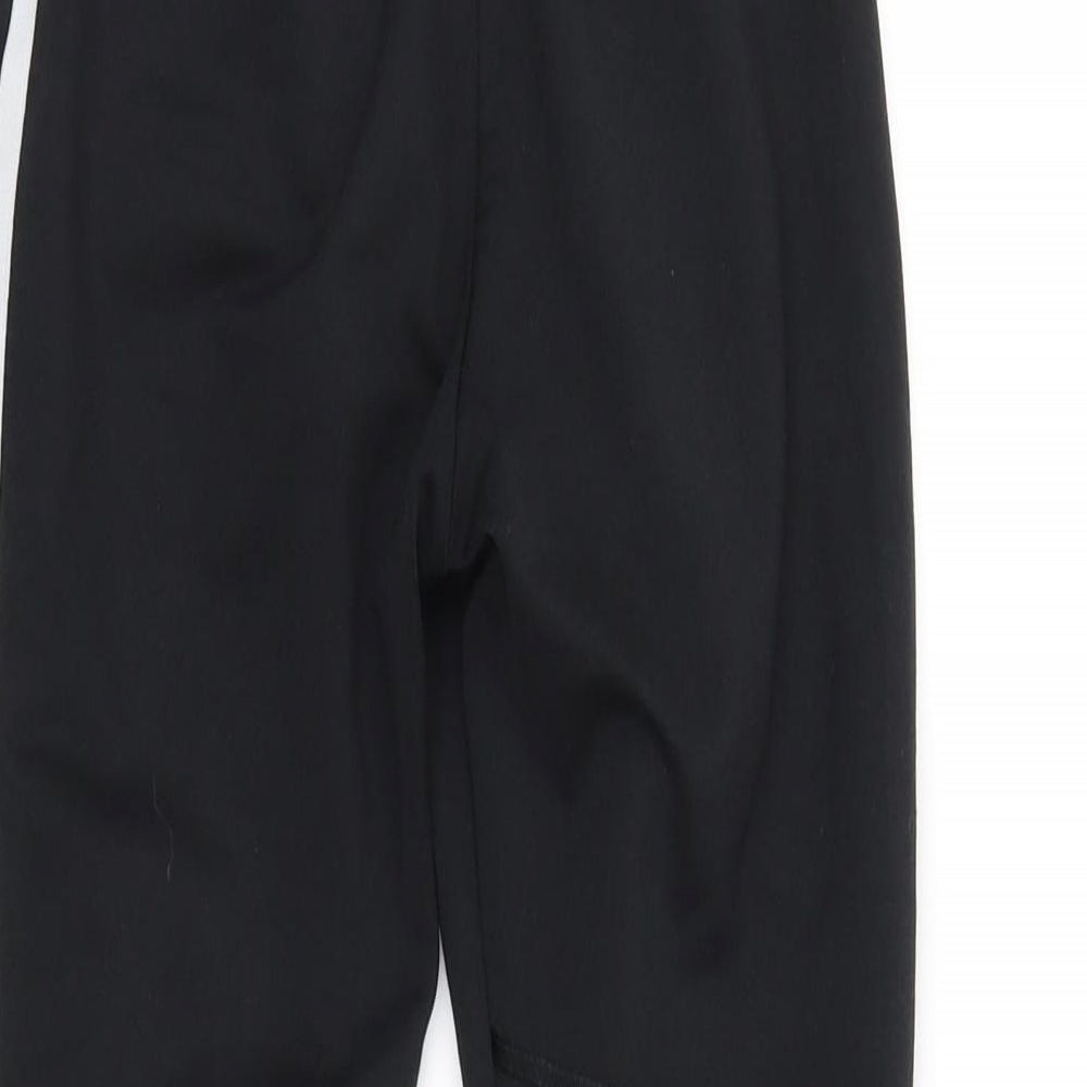 adidas Girls Black   Jogger Trousers Size 7-8 Years