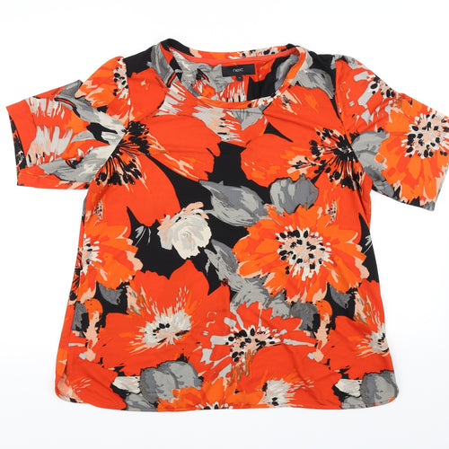 NEXT Womens Orange   Basic Blouse Size 18