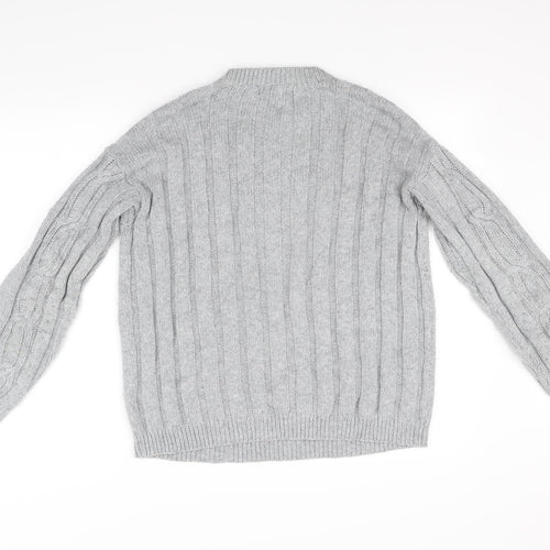 M&S Collection Womens Grey   Pullover Jumper Size 10