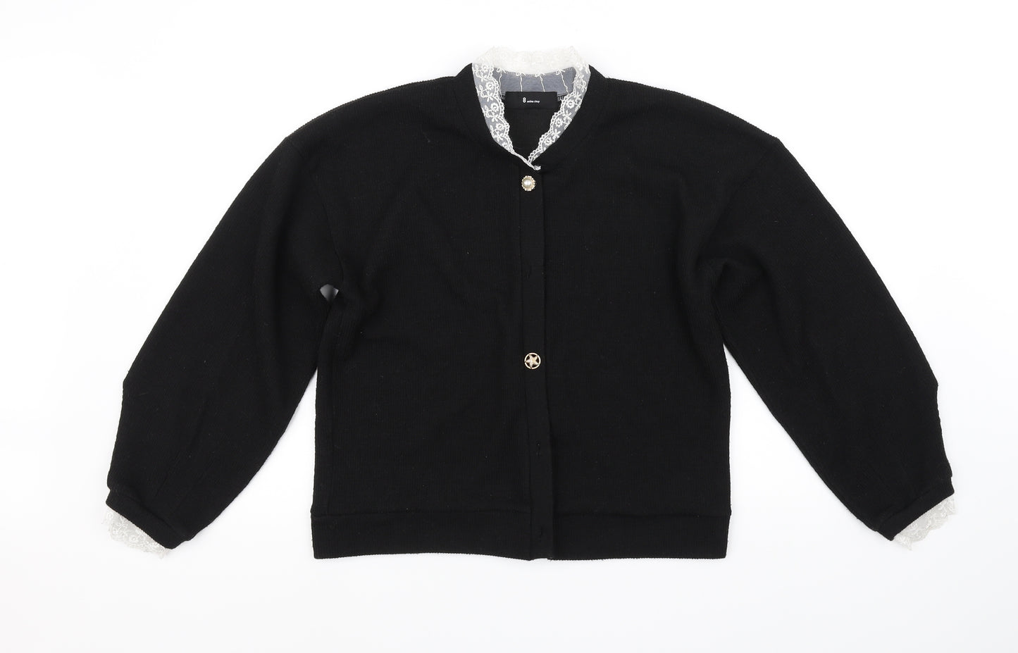 8 online shop Womens Black   Cardigan Jumper Size S