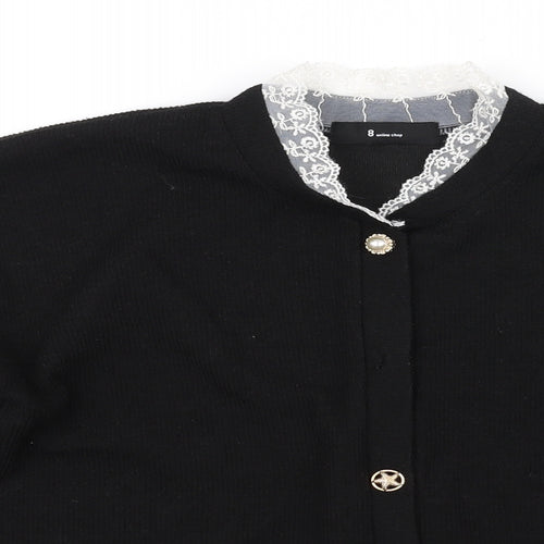 8 online shop Womens Black   Cardigan Jumper Size S