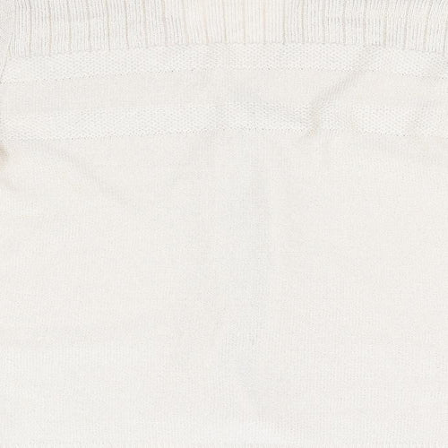 Keeno Womens Beige   Pullover Jumper Size M