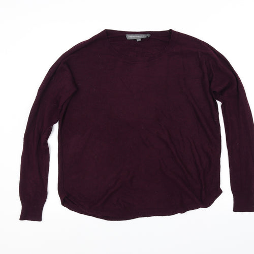 French Connection Mens Purple   Pullover Jumper Size S