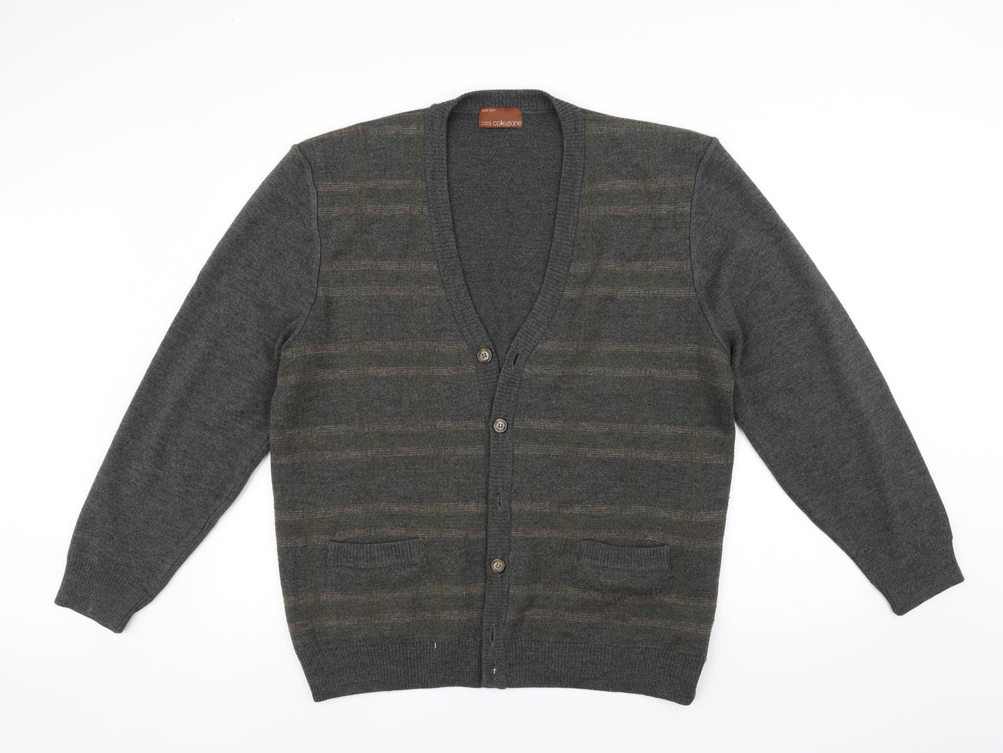Marks and Spencer Womens Grey   Cardigan Jumper Size L