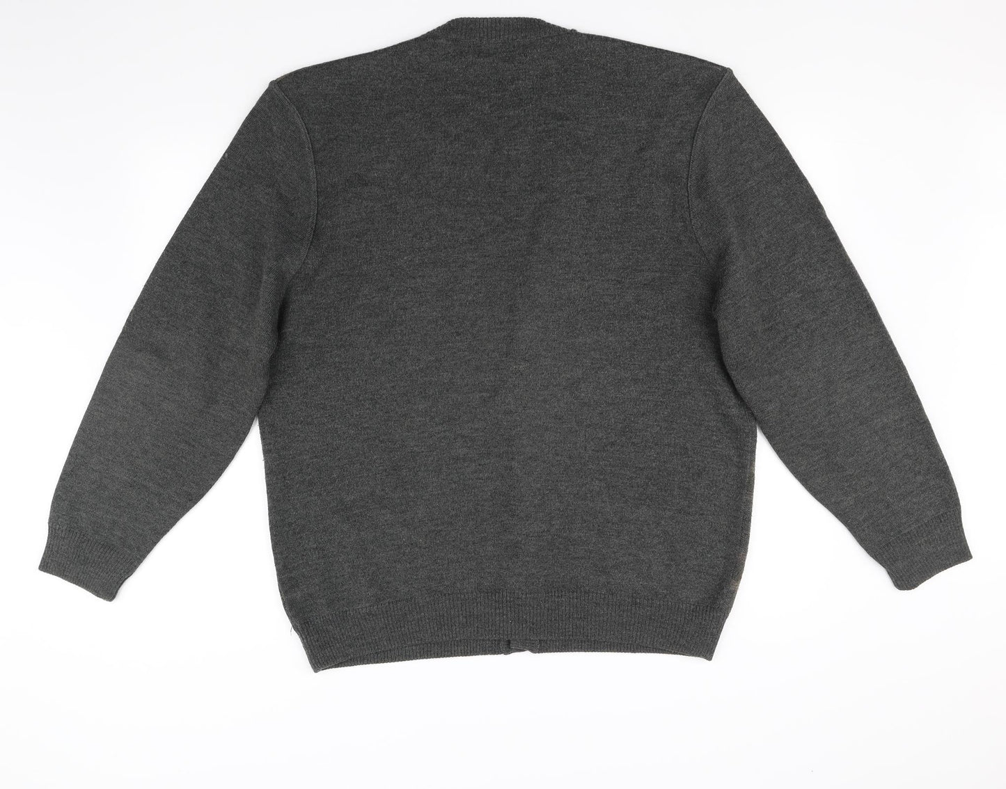 Marks and Spencer Womens Grey   Cardigan Jumper Size L