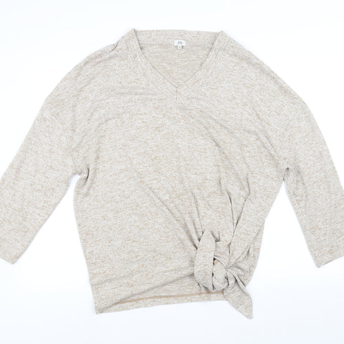 River Island Womens Beige   Pullover Jumper Size M