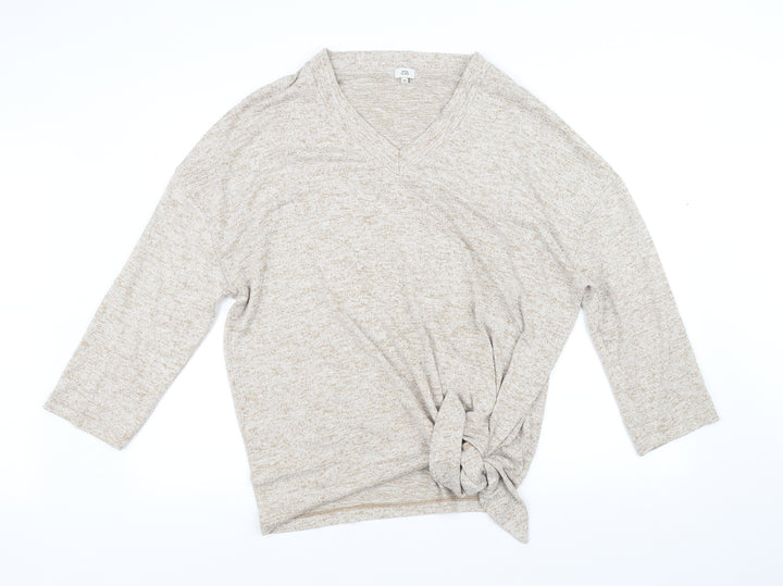 River Island Womens Beige Pullover Jumper Size M