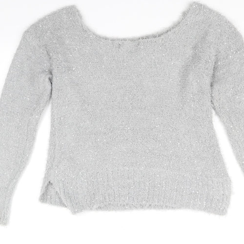 Atmosphere Womens Grey   Pullover Jumper Size 18