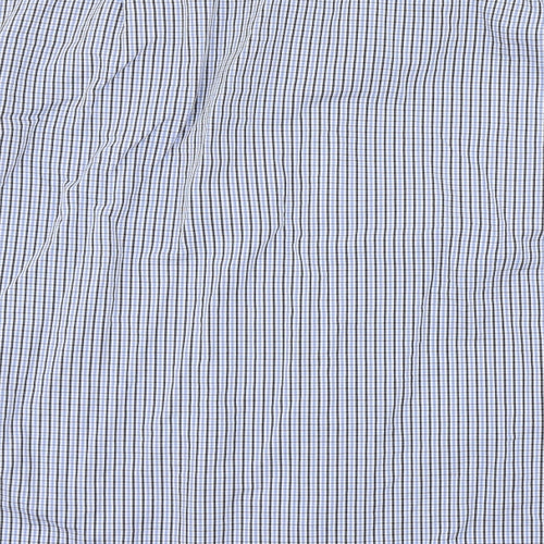 Jaeger Mens Blue Check   Dress Shirt Size 16.5