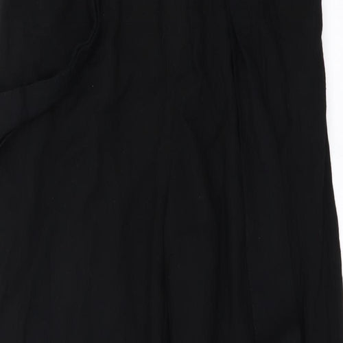 Bershka Womens Black   Trousers  Size S L23 in