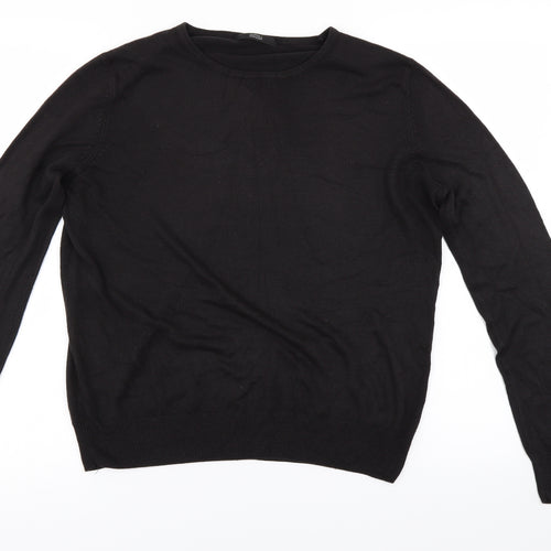 Marks and Spencer Womens Black   Pullover Jumper Size 14