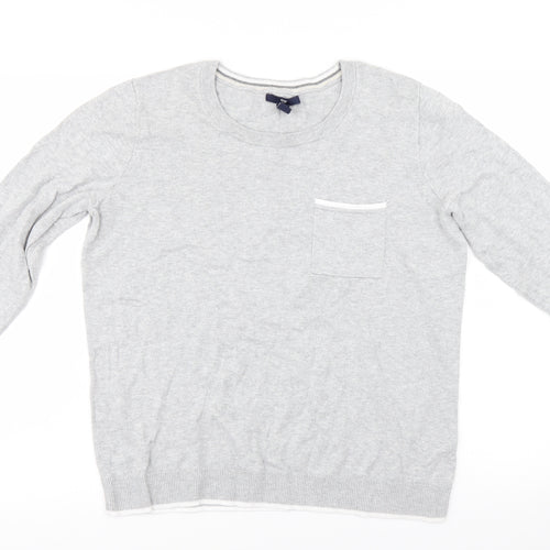 Gap Womens Grey   Pullover Jumper Size L