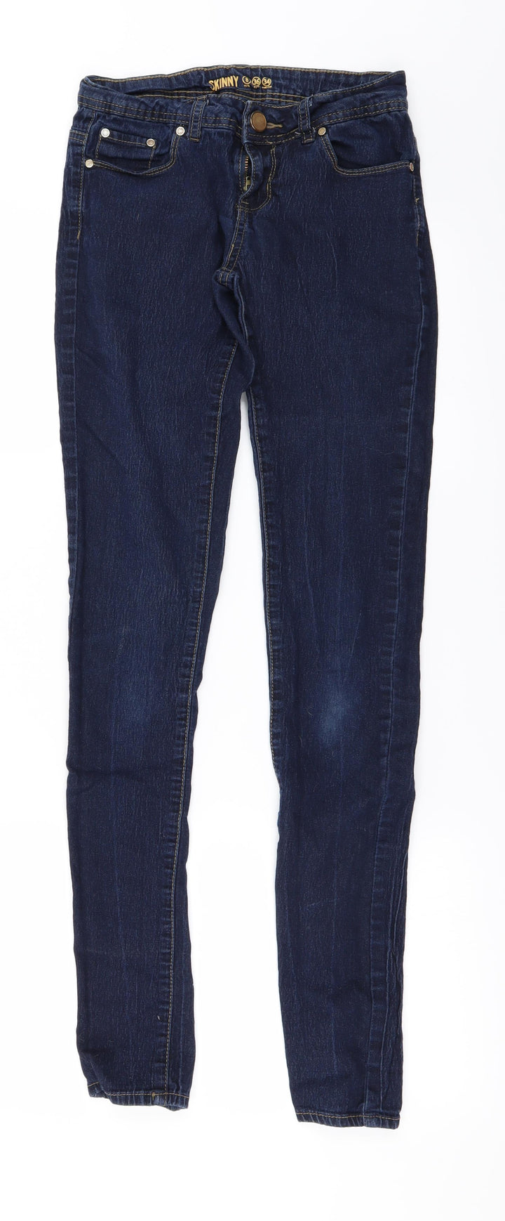 denim co Womens Blue Straight Jeans Size 8 L30 in