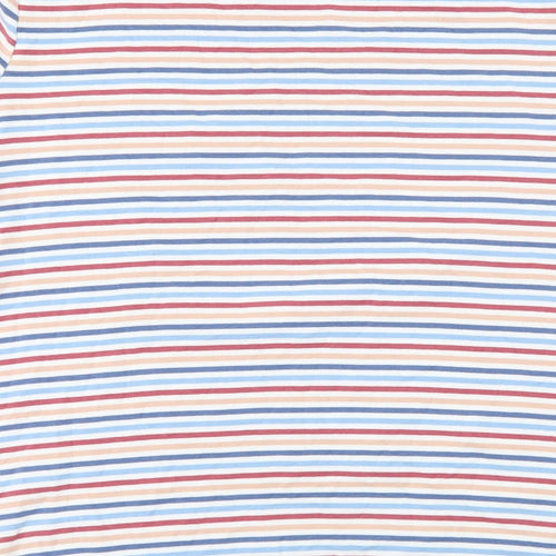 Nutmeg Womens White Striped  Pullover Jumper Size 20