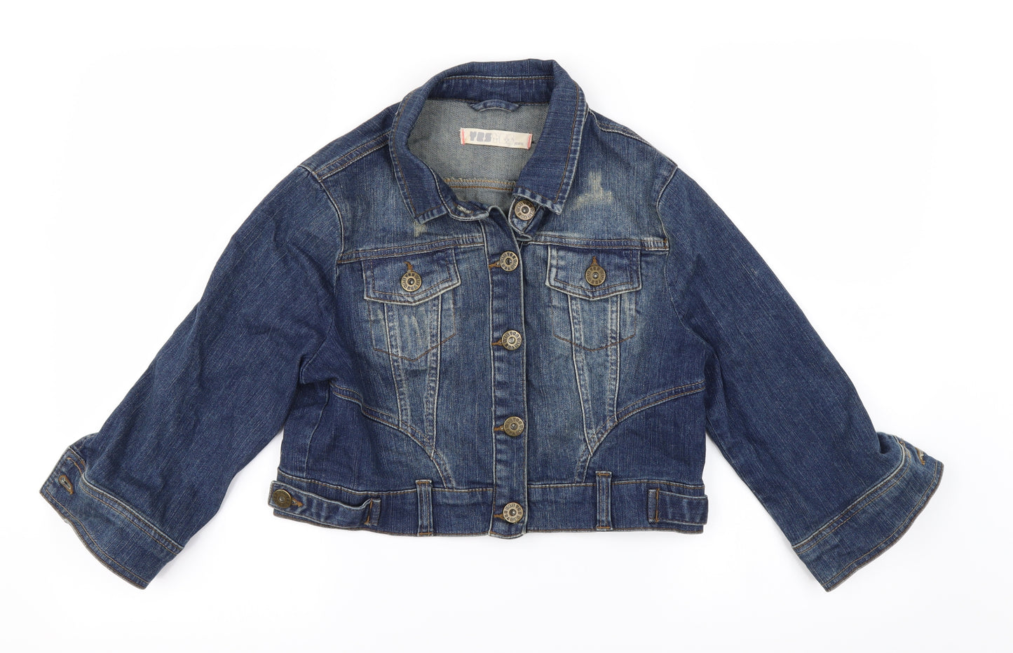 yesyes  Womens Blue   Jacket  Size 14