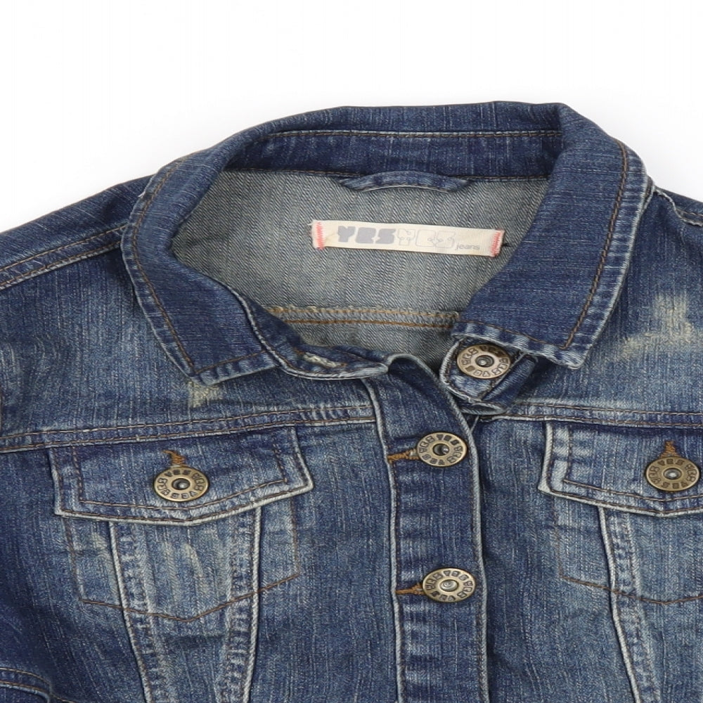 yesyes  Womens Blue   Jacket  Size 14