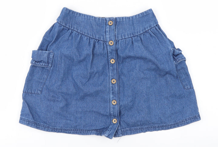 TU Girls Blue   A-Line Skirt Size 10 Years