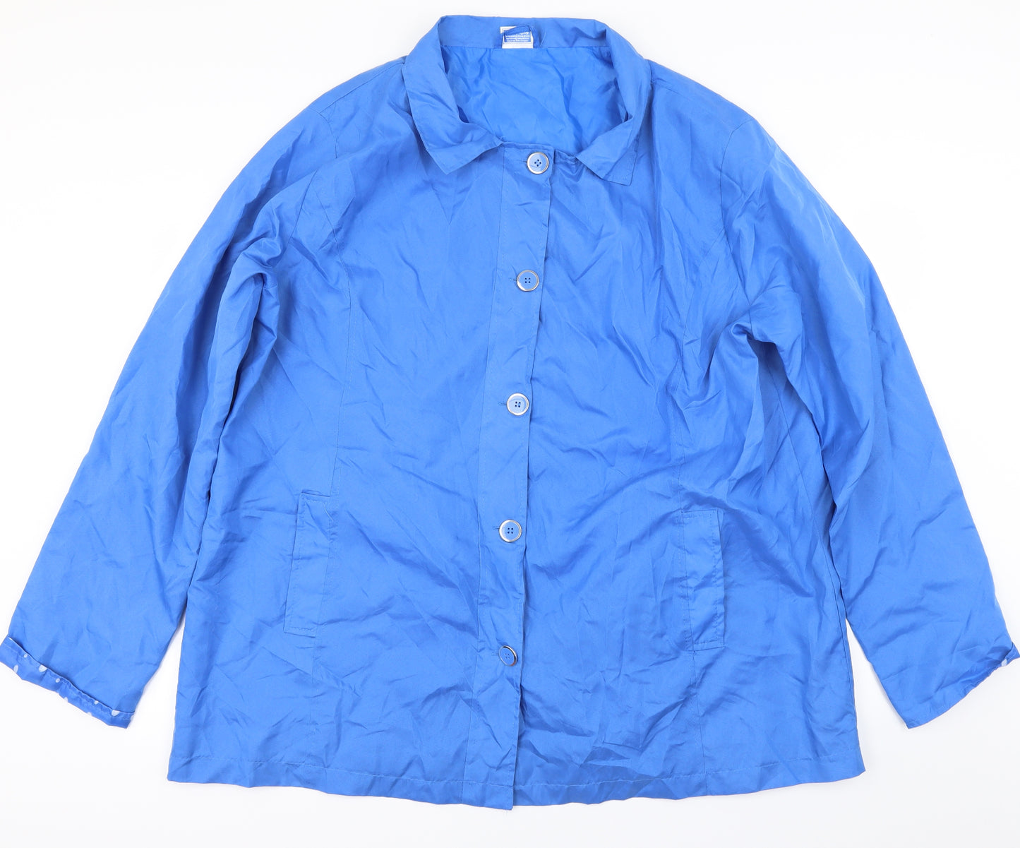 Anne De Lancay  Womens Blue   Jacket  Size 22
