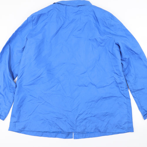 Anne De Lancay  Womens Blue   Jacket  Size 22