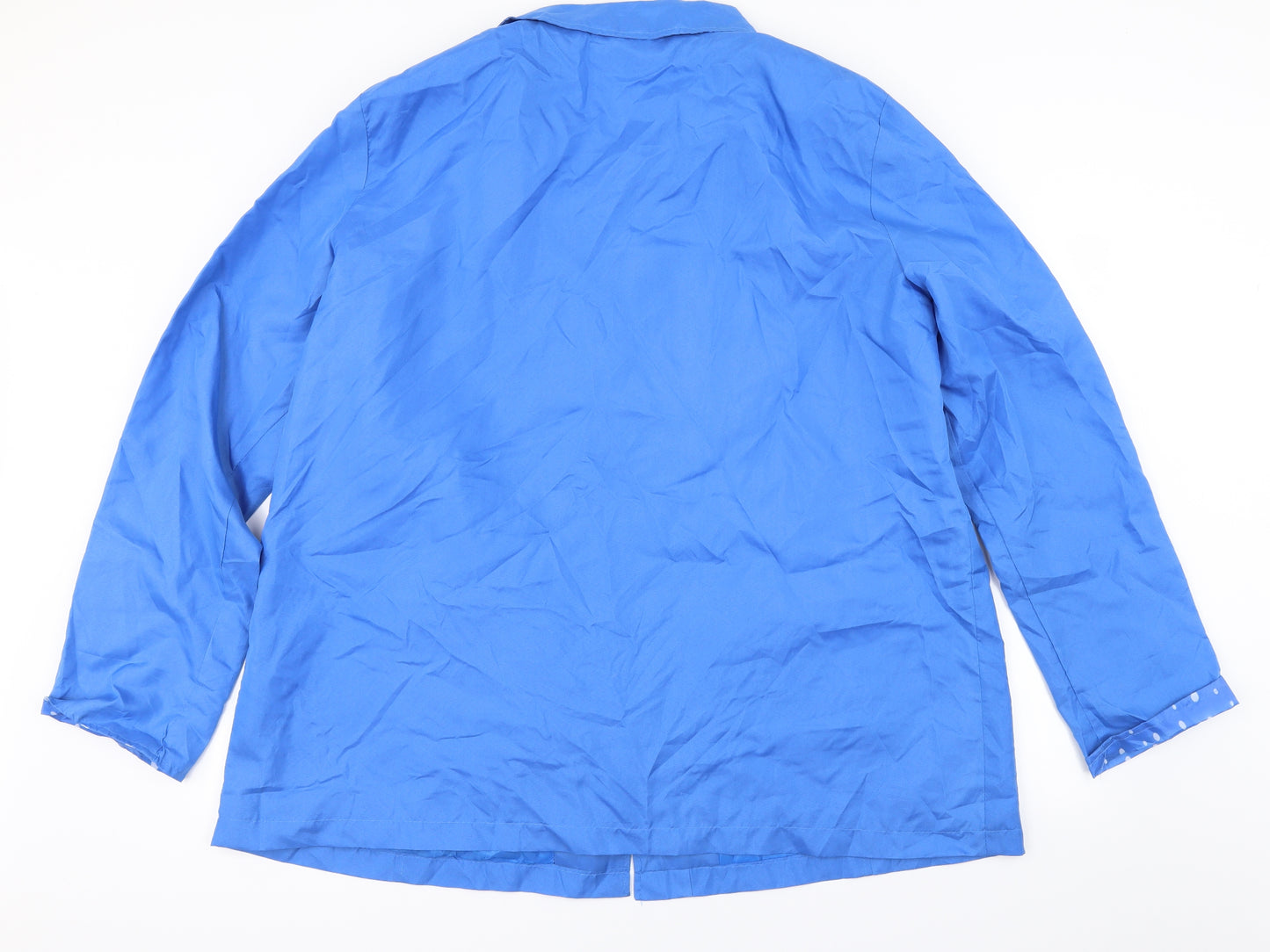 Anne De Lancay  Womens Blue   Jacket  Size 22