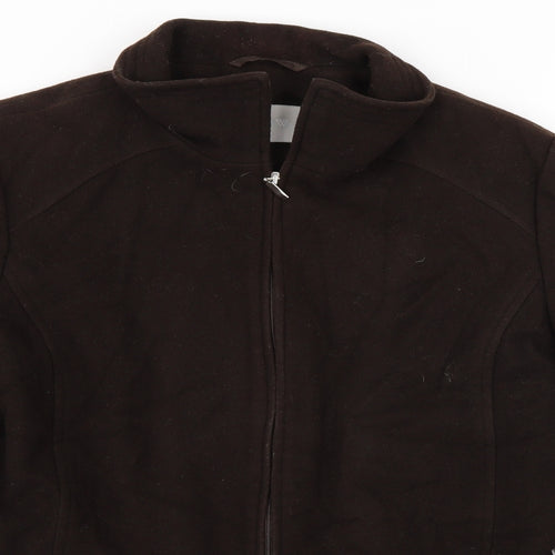 JWF Womens Brown   Jacket Coat Size 12