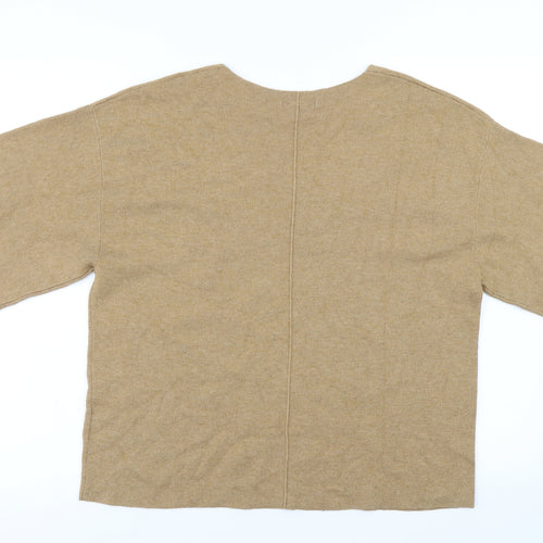 H&M Womens Beige   Pullover Jumper Size S