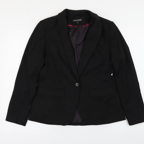 NEXT Womens Black   Jacket Blazer Size 12