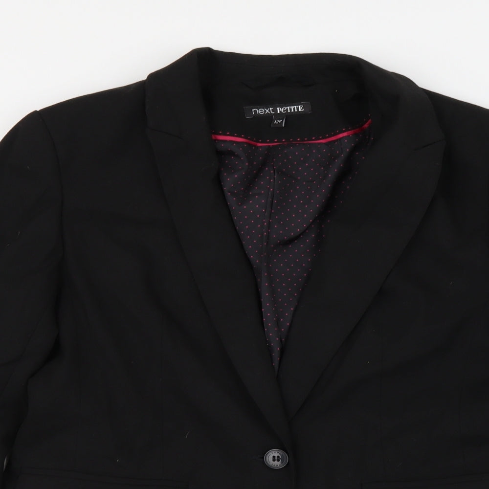 NEXT Womens Black   Jacket Blazer Size 12