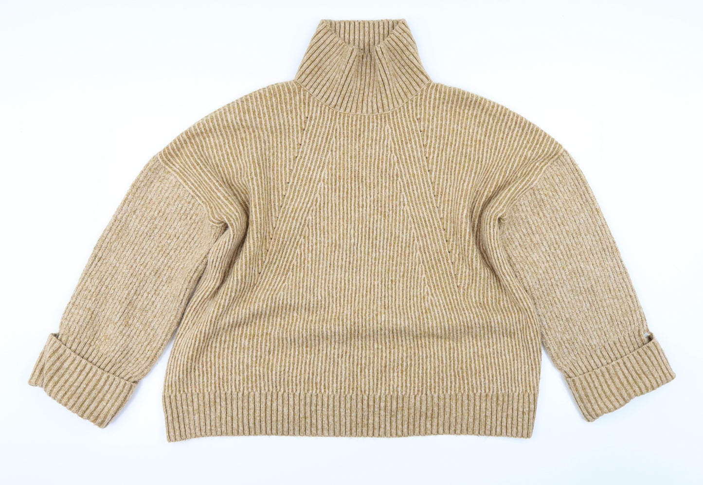 Topshop Womens Brown   Pullover Jumper Size L