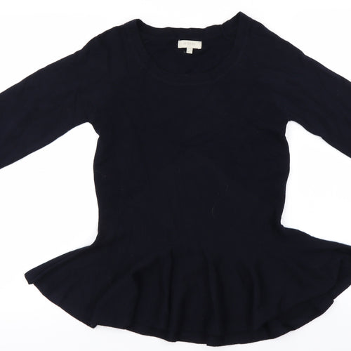 Hobbs Womens Blue   Basic Blouse Size 10