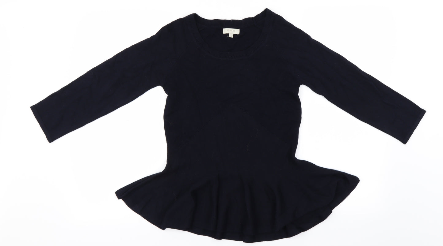 Hobbs Womens Blue   Basic Blouse Size 10