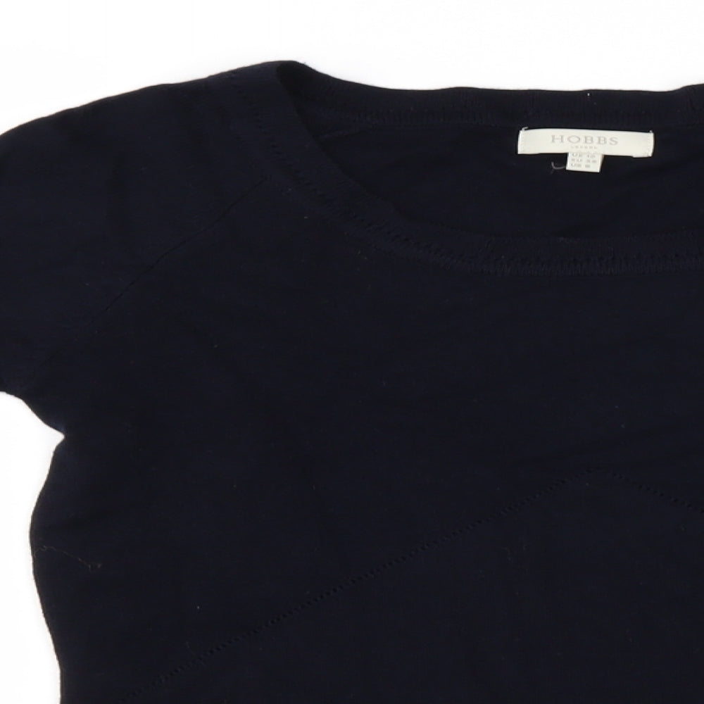 Hobbs Womens Blue   Basic Blouse Size 10