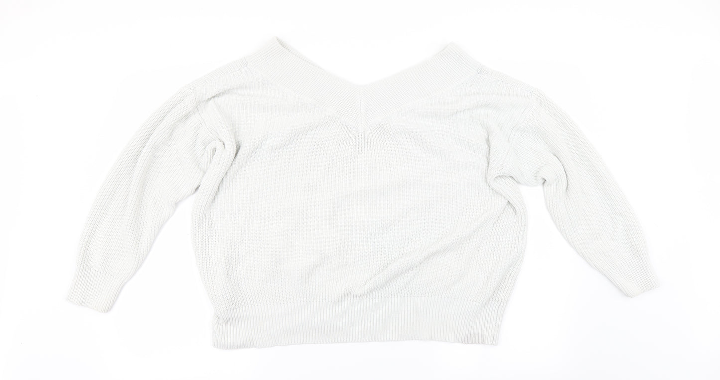 NEXT Womens White   Pullover Jumper Size 18