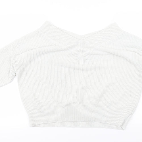 NEXT Womens White   Pullover Jumper Size 18