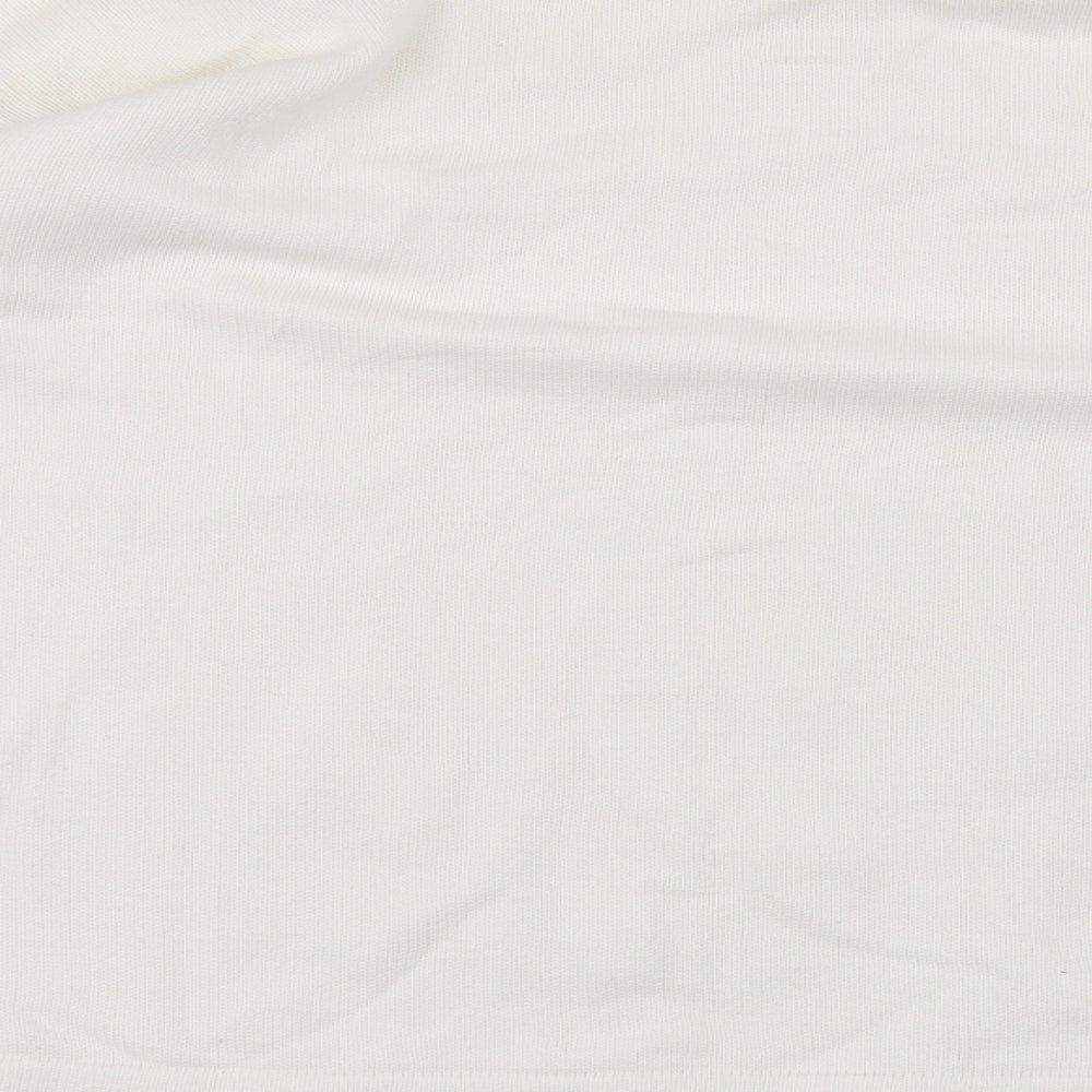 Linea Womens White   Pullover Jumper Size S