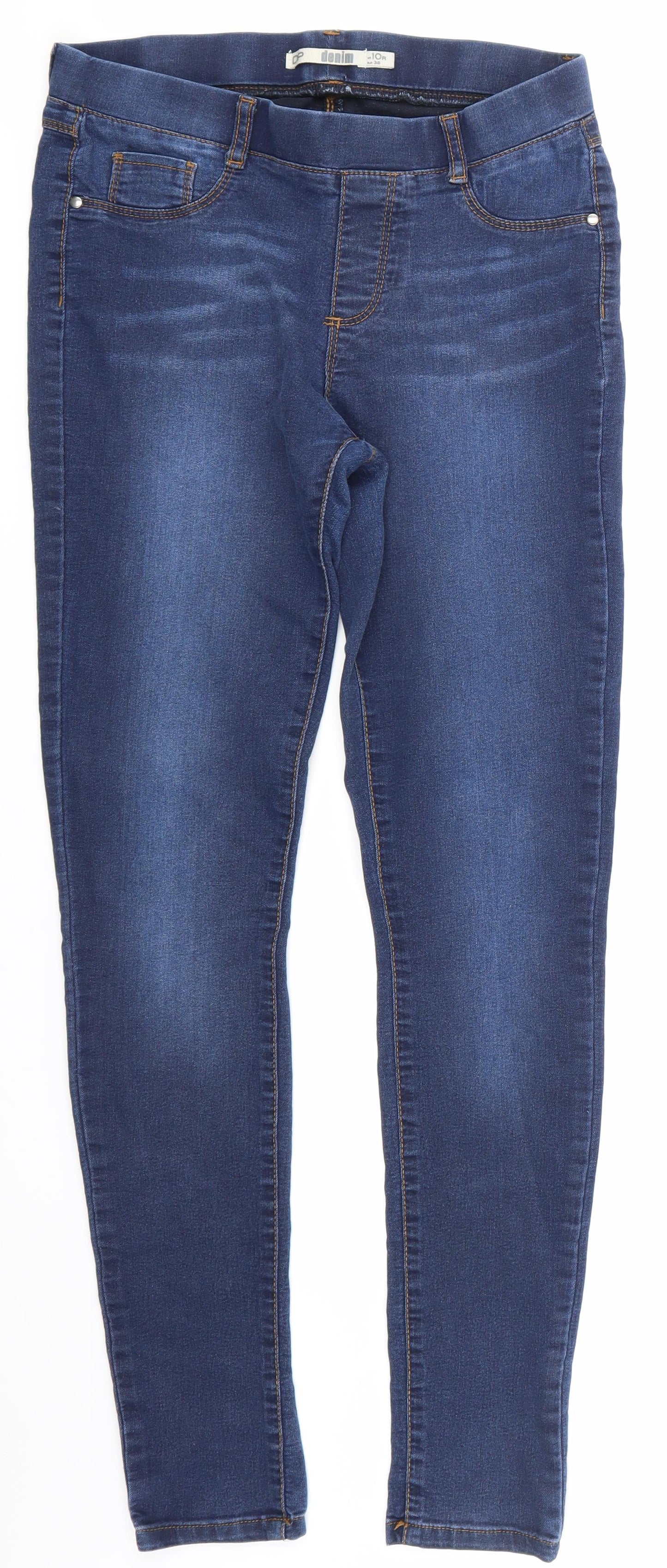 Dorothy Perkins Womens Blue  Denim Jegging Jeans Size 10