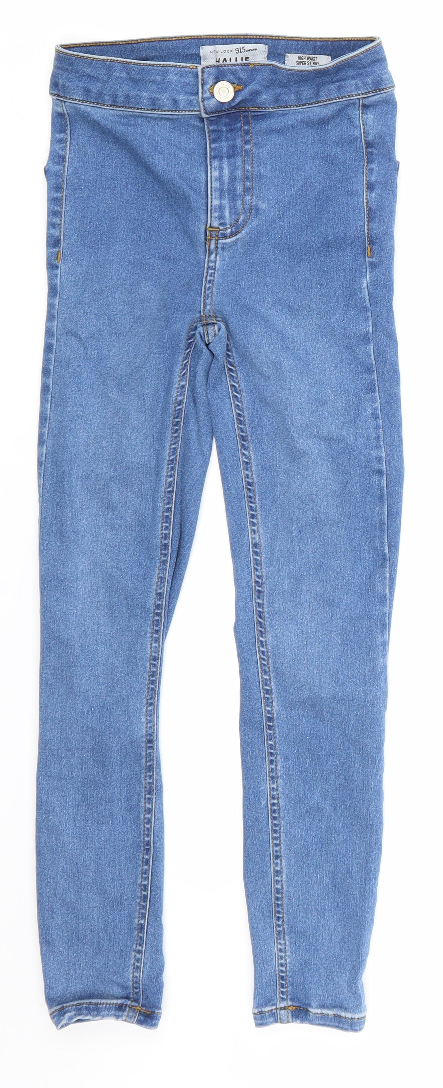 newlook Girls Blue  Denim Skinny Jeans Size 10 Years