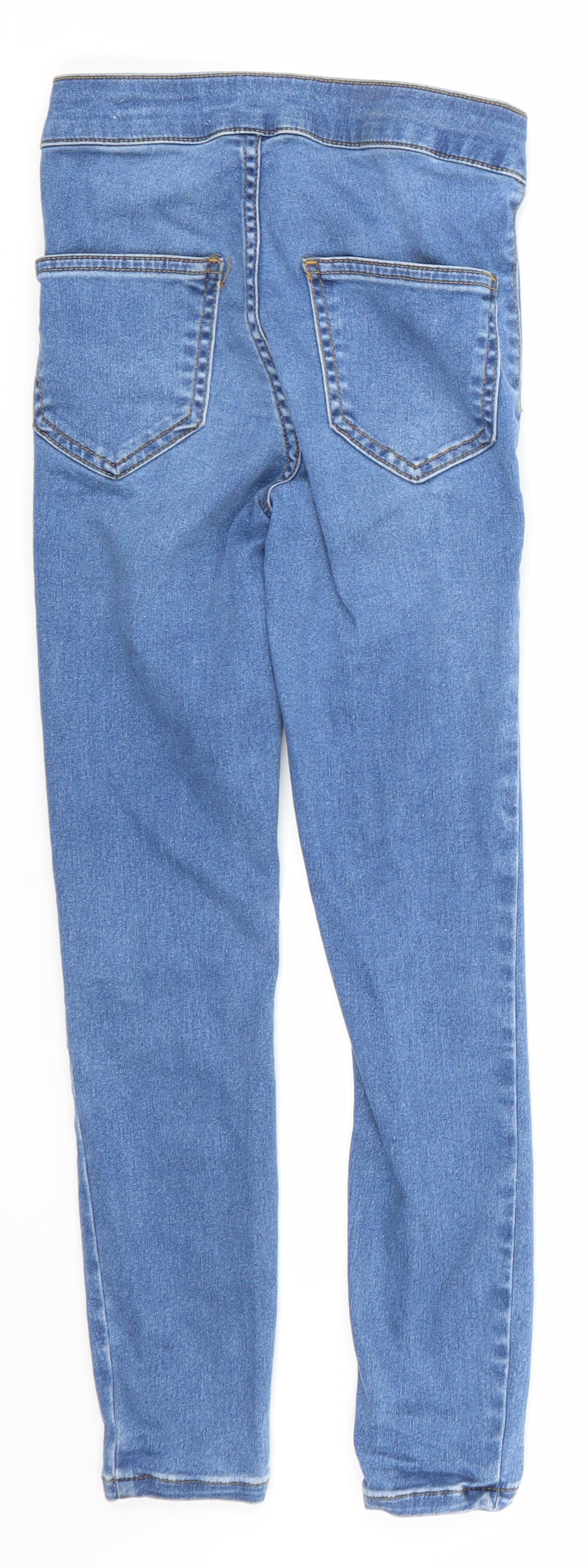 newlook Girls Blue  Denim Skinny Jeans Size 10 Years