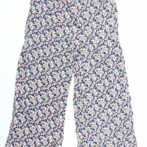 newlook Womens Blue Floral  Trousers  Size 18