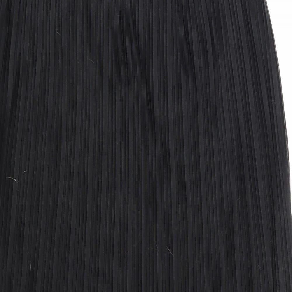 NEXT Womens Black  Mesh Straight & Pencil Skirt Size 8
