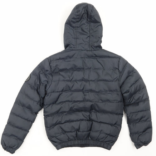 Air Walk Boys Black   Puffer Jacket Coat Size 7-8 Years