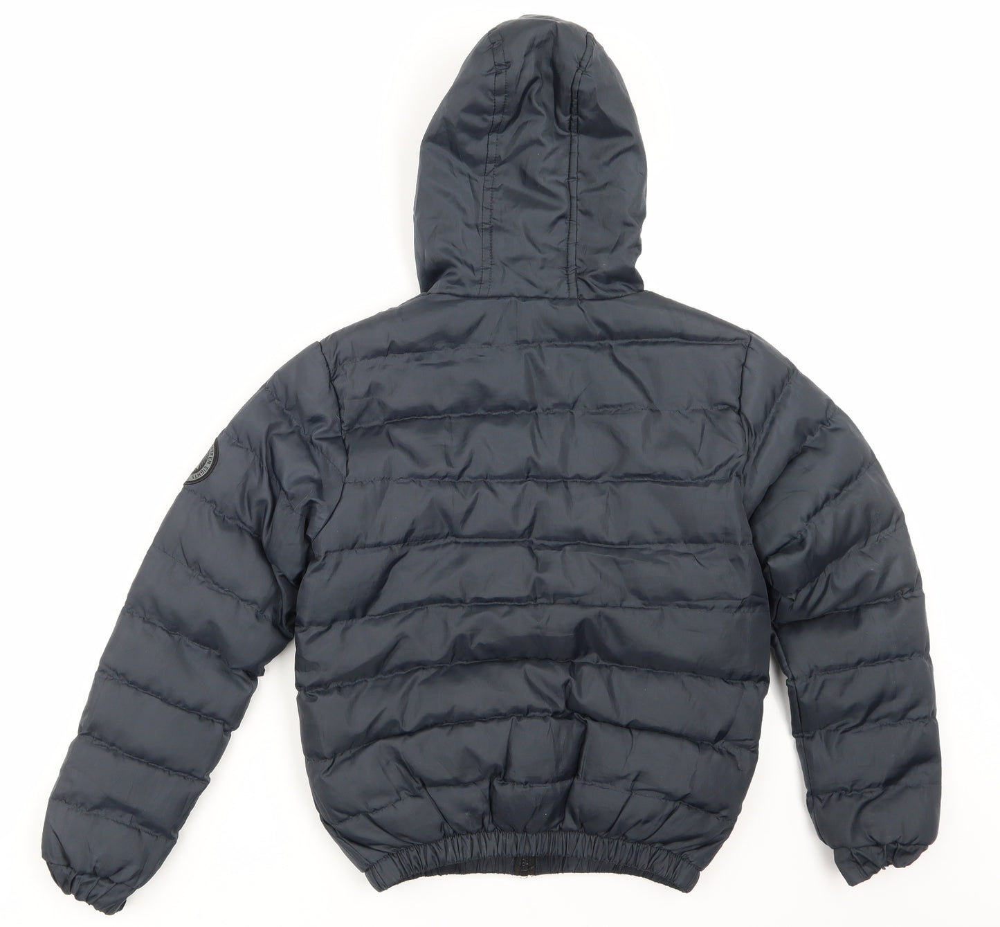 Air Walk Boys Black   Puffer Jacket Coat Size 7-8 Years