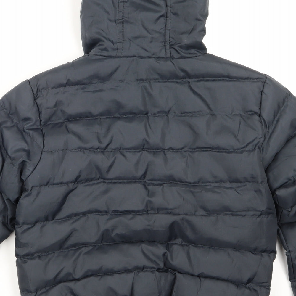 Air Walk Boys Black   Puffer Jacket Coat Size 7-8 Years