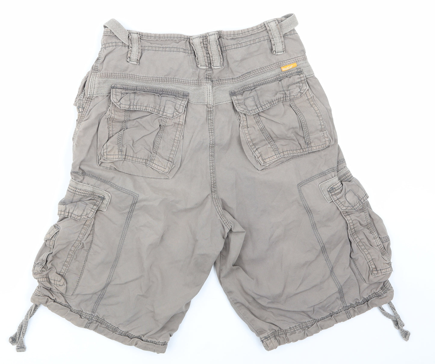 SoulCal Mens Brown   Cargo Shorts Size 28 in