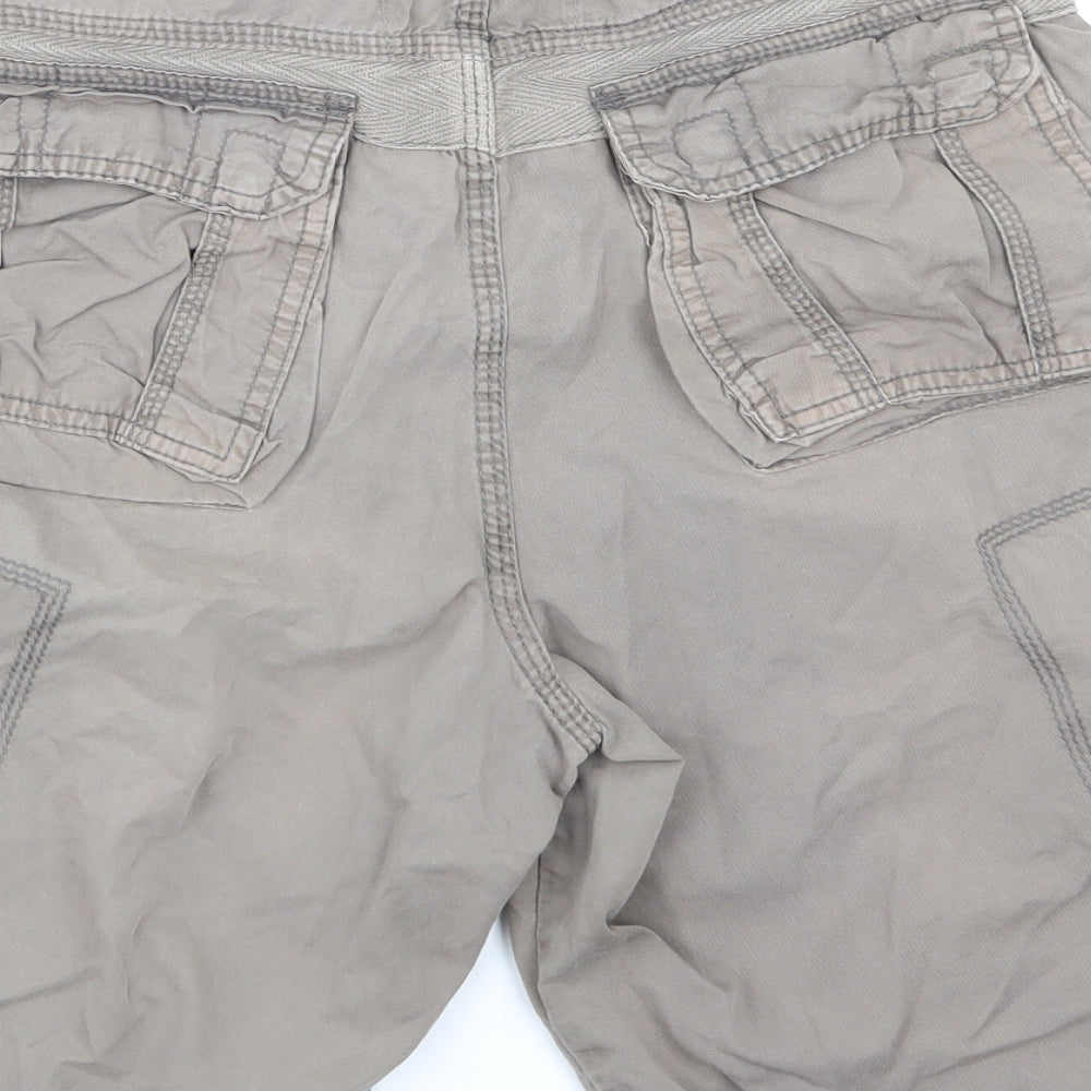 SoulCal Mens Brown   Cargo Shorts Size 28 in