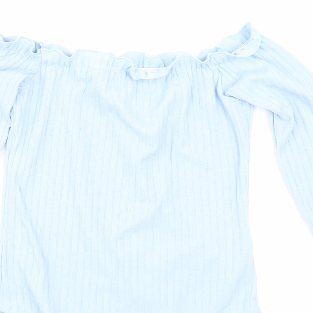 newlook Womens Blue   Bodysuit One-Piece Size 6