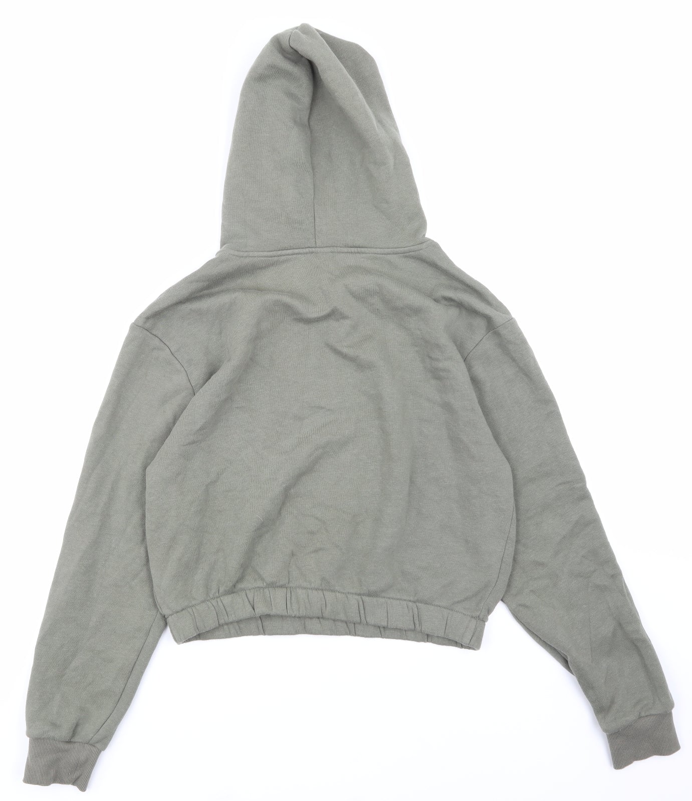 H&M Girls Green   Pullover Hoodie Size 14 Years