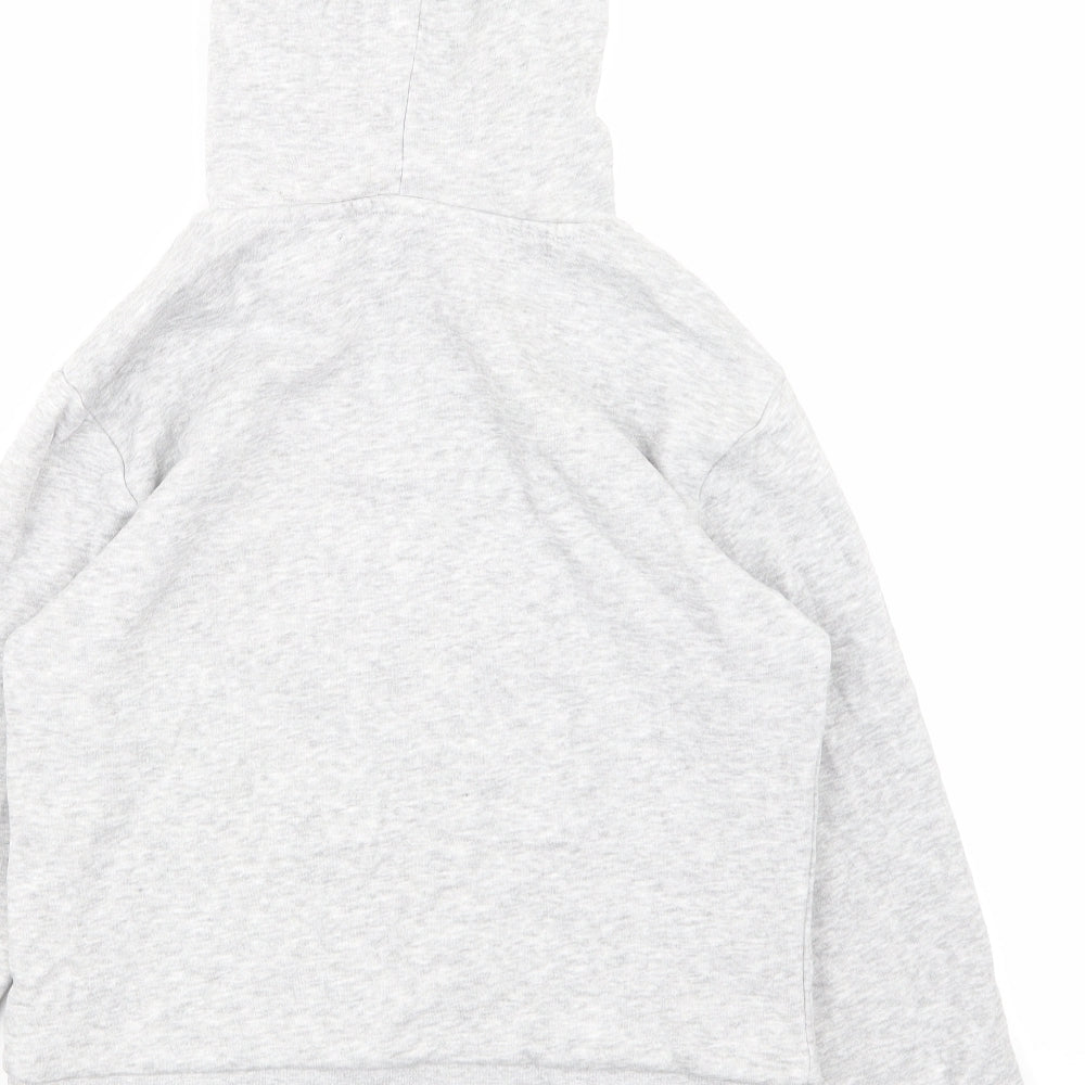 NEWLOOK Girls Grey   Pullover Hoodie Size 10-11 Years