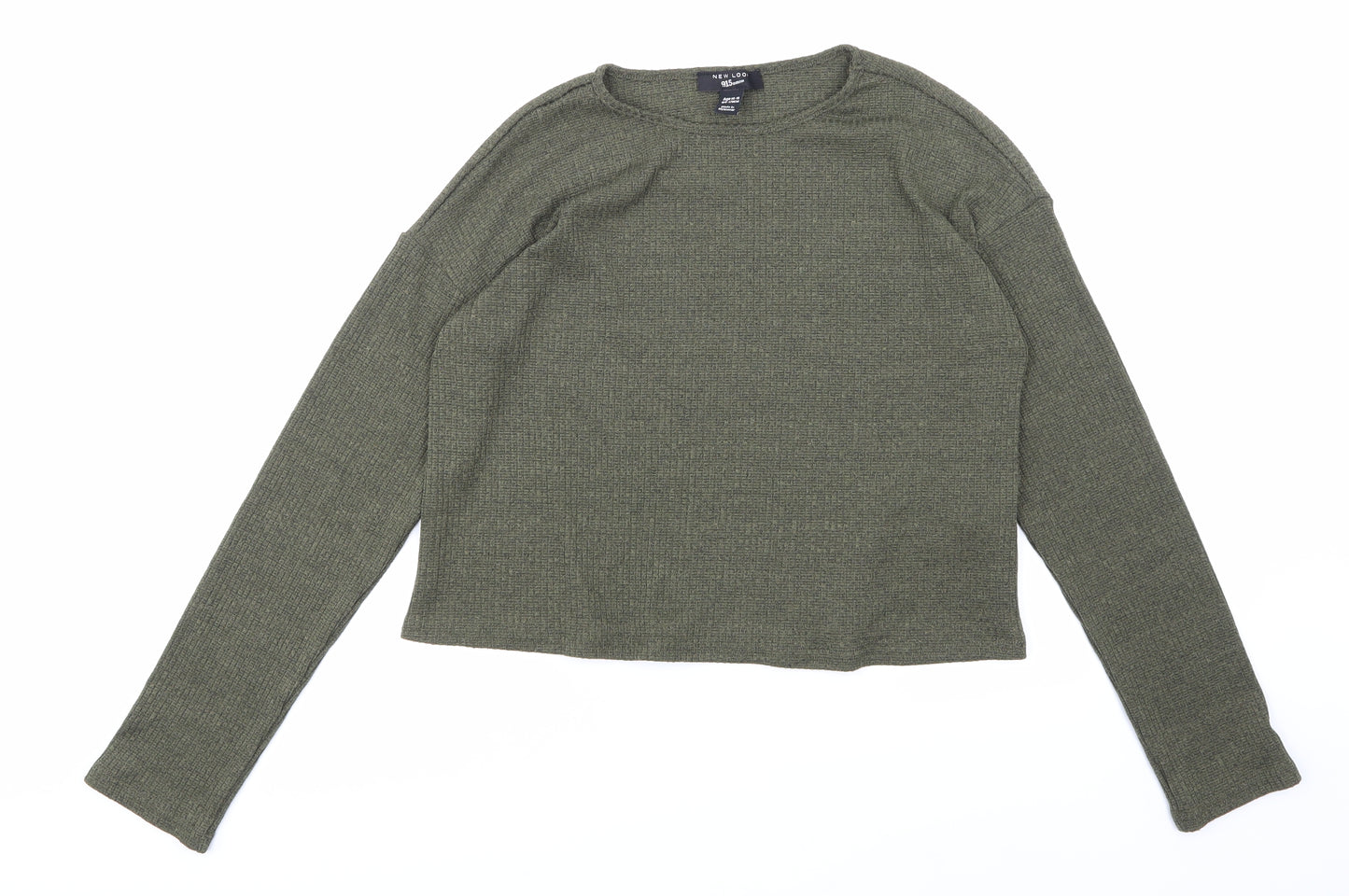 NEWLOOK Girls Green   Basic T-Shirt Size 14-15 Years