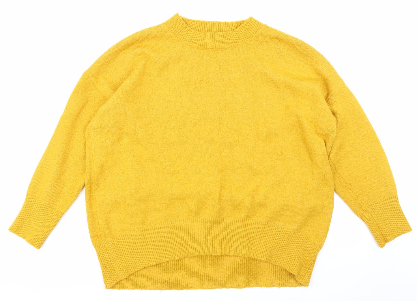 Primark Womens Yellow   Pullover Jumper Size XL